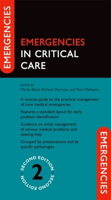 Emergencies in Critical Care by Beed, Martin
