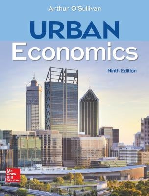 Loose Leaf for Urban Economics by O'Sullivan, Arthur