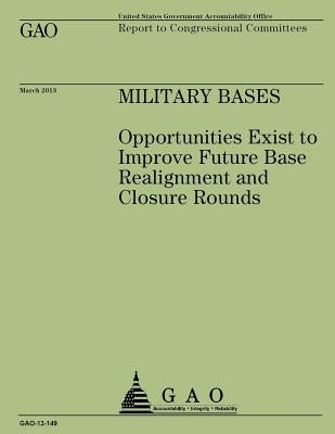 Report to Congressional Committees: Military Bases by U. S. Government Accountability Office