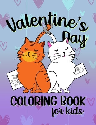 Valentine's Day Coloring Book For Kids: A cute animal couple themed books for little boys and girls featuring foxes, hedgehogs, squirrels, cats, owls, by Sketchypages