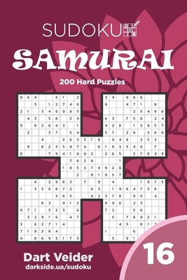 Sudoku Samurai - 200 Hard Puzzles 9x9 (Volume 16) by Veider, Dart