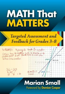 Math That Matters: Targeted Assessment and Feedback for Grades 3-8 by Small, Marian