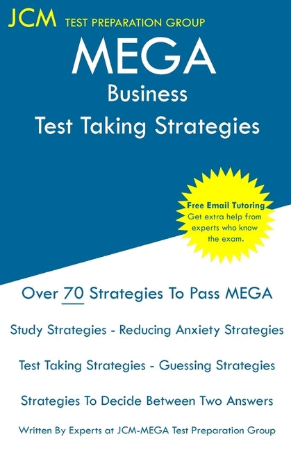 MEGA Business - Test Taking Strategies by Test Preparation Group, Jcm-Mega