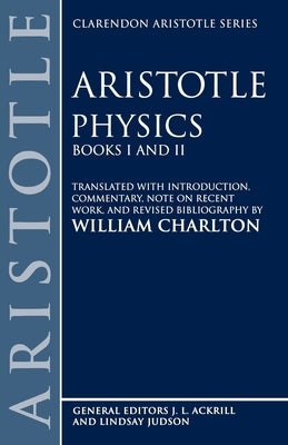 Physics: Books I and II by Aristotle