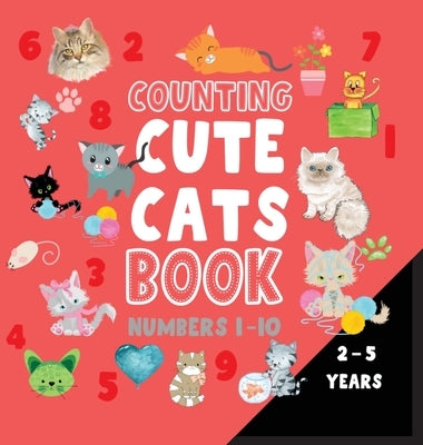Counting cute cats book numbers 1-10 by Banaś, Dagna