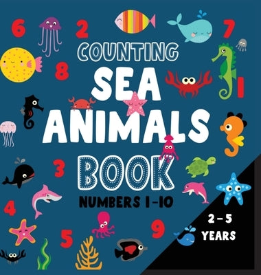 Counting sea animals book numbers 1-10 by Banaś, Dagna