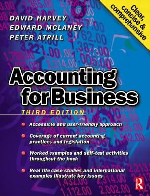 Accounting for Business by Atrill, Peter
