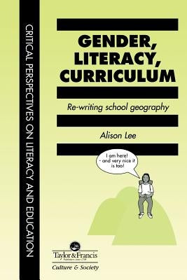 Gender Literacy & Curriculum by Lee, Alison