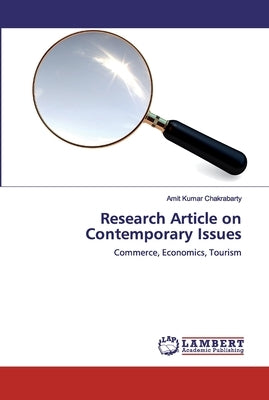 Research Article on Contemporary Issues by Chakrabarty, Amit Kumar