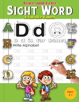 Trace-and-Color Sight Word Practice Pages: A Magical Sight Words and Coloring Activity Workbook for Beginning Readers Ages 3+: Reading Made Easy - Pre by Blogaros