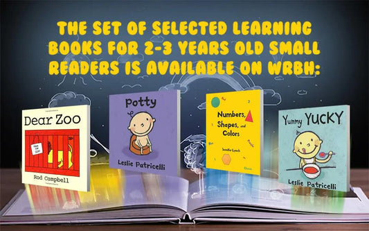 The Set of Selected Learning Books for 2-3 Years Old Small Readers is Available on WRBH