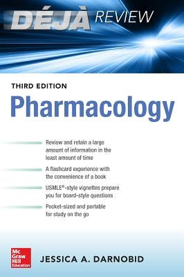 Deja Review: Pharmacology, Third Edition by Gleason, Jessica