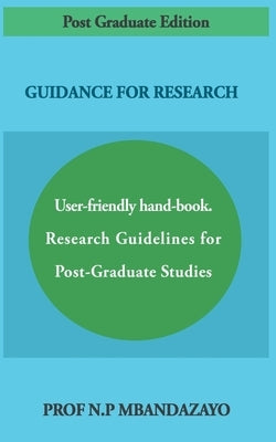 Guidance For Research by Mbandazayo, N. P.