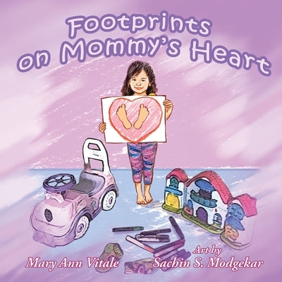 Footprints on Mommy's Heart by Vitale, Mary Ann