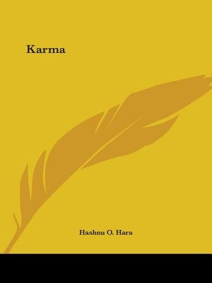 Karma by Hara, Hashnu O.