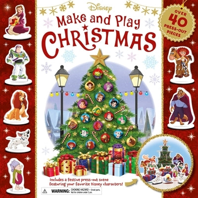 Disney: Make & Play Christmas: Create a Festive Press-Out Scene Featuring Your Favorite Disney Characters by Igloobooks