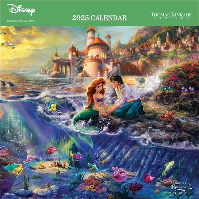 Disney Dreams Collection by Thomas Kinkade Studios: 2025 Mini Wall Calendar by Kinkade, Thomas