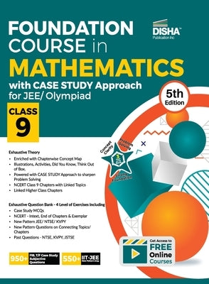 Foundation Course in Mathematics with Case Study Approach for JEE/ Olympiad Class 9 - 5th Edition by Disha Experts