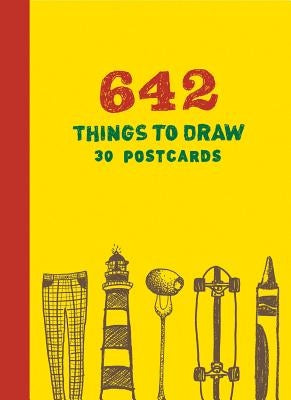 642 Things to Draw: 30 Postcards by Chronicle Books