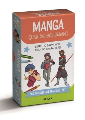 Manga Quick and Easy Drawing Deck: Learn to Draw More Than 50 Characters! by Ta, Van Huy