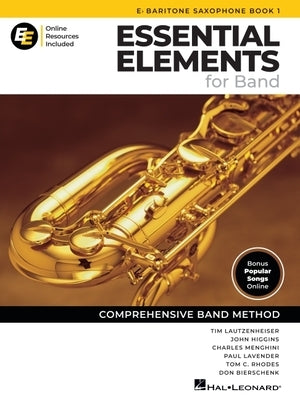 Essential Elements for Band - Eb Baritone Sax Book 1 with Online Resources by 
