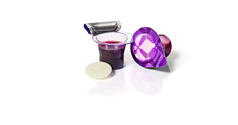 Fellowship Cup(r) - Prefilled Communion Cups (250 Count): Includes Juice and Wafer by Broadman Church Supplies Staff