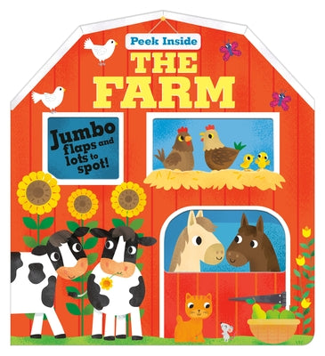 Peek Inside: The Farm by Davies, Becky