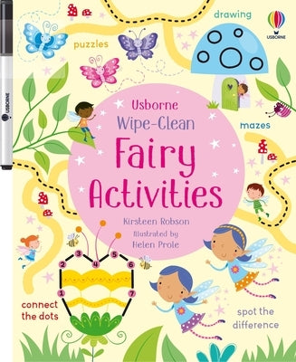 Wipe-Clean Fairy Activities by Robson, Kirsteen