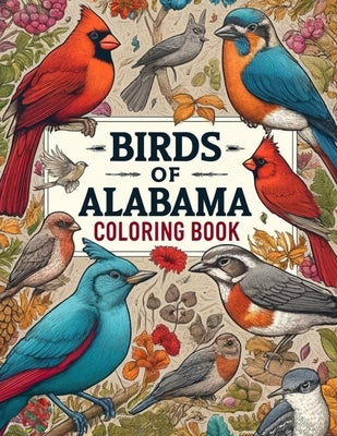 Birds of Alabama Coloring Book by Martin, Jon