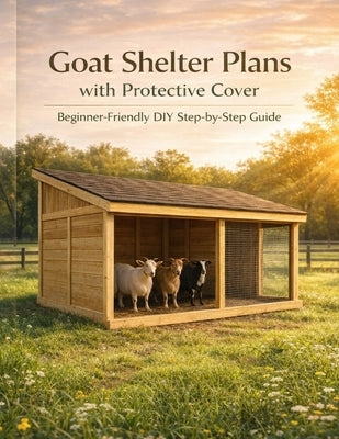 Goat Shelter Plans with Protective Cover: Beginner-Friendly DIY Step-by-Step Guide by Daoudi, Mostafa