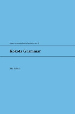 Kokota Grammar by Palmer, Bill