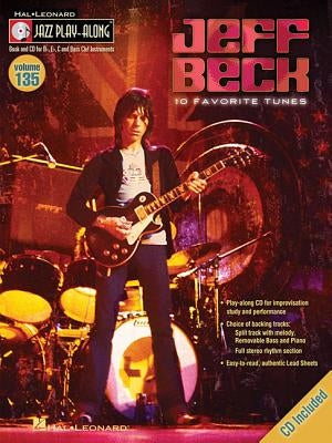 Jeff Beck: Jazz Play-Along Volume 135 by Beck, Jeff