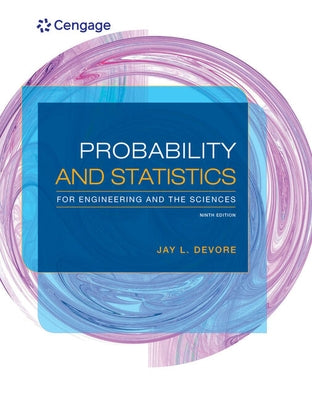 Student Solutions Manual for Devore's Probability and Statistics for Engineering and the Sciences, 9th by DeVore, Jay