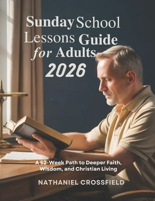 Sunday School Lessons Guide for Adults 2026: A 52-Week Path to Deeper Faith Wisdom and Christian Living by Crossfield, Nathaniel