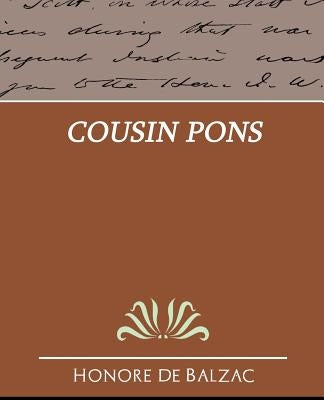Cousin Pons by De Balzac, Honore