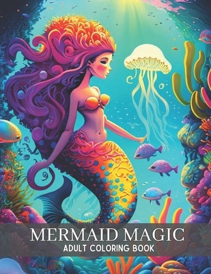 Mermaid Magic: Adult Mandala Coloring Book for Ocean Lovers by Chan, David