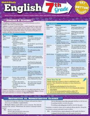 English 7th Grade by Barcharts Inc