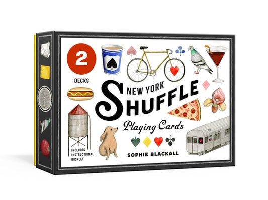 New York Shuffle Playing Cards: Two Standard Decks by Blackall, Sophie