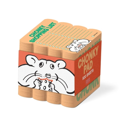 Chonky Shopping List Chonky Note: Cube Notepad by Knock Knock