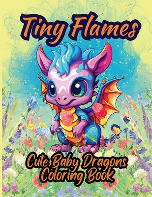 Tiny Flames: A Cute Baby Dragon Coloring Book by Reynolds, Harmony