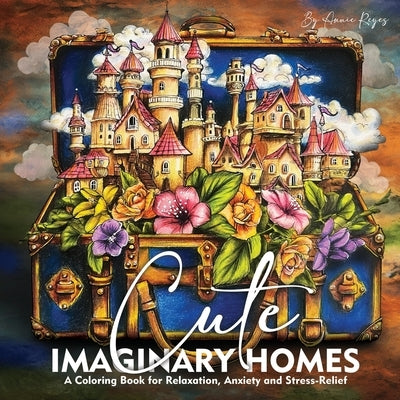 Cute Imaginary Homes. A Coloring Book for Relaxation, Anxiety and Stress-Relief by Reyes, Annie