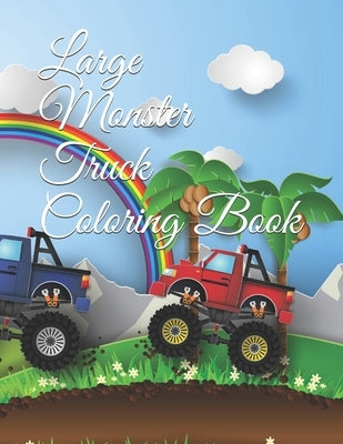 Large Monster Truck Coloring Book by Richter, Patrick