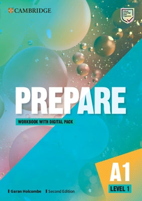 Prepare Level 1 Workbook with Digital Pack by Holcombe, Garan