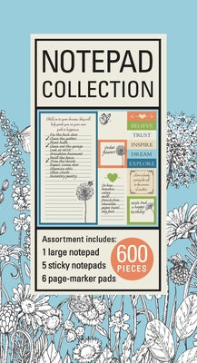 Book of Sticky Notes: Notepad Collection (Bohemian) by New Seasons