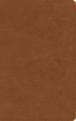 NASB Single-Column Personal Size Bible, Tan Genuine Leather by Holman Bible Publishers