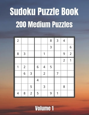 Sudoku Puzzle Book: Large Print: 200 Medium Puzzles For Sudoku Lovers: Volume 1 by Enigma, Astral