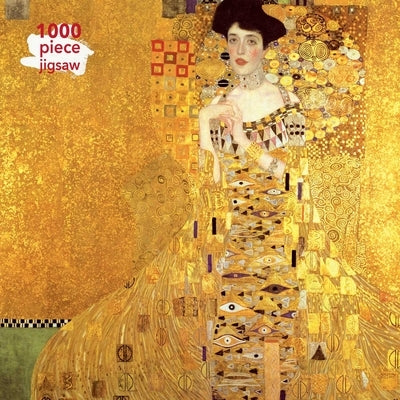Adult Jigsaw Puzzle Gustav Klimt: Adele Bloch Bauer: 1000-Piece Jigsaw Puzzles by Flame Tree Studio
