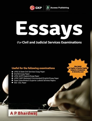 Essays for Civil and Judicial Services Examinations 2019 by Unknown