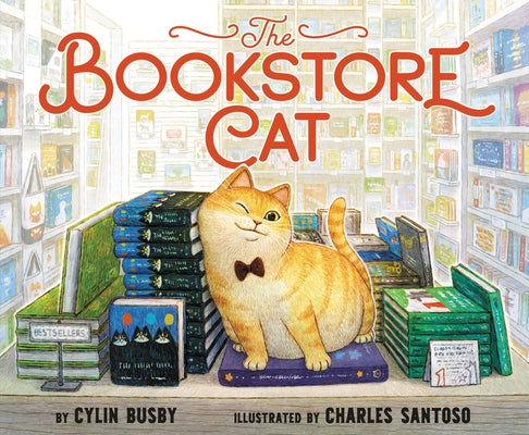 The Bookstore Cat by Busby, Cylin