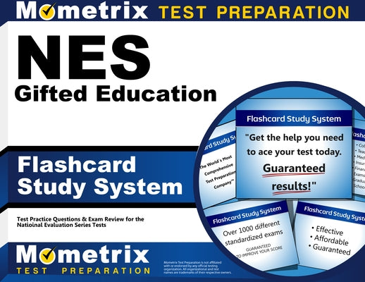 NES Gifted Education Flashcard Study System: NES Test Practice Questions & Exam Review for the National Evaluation Series Tests by Mometrix Teacher Certification Test Team